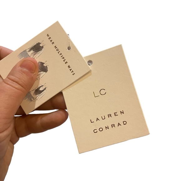 Lauren Conrad LC Womens Pink Mauve Grey Plaid Blanket Warm Scarf Chunky Wrap - Picture 3 of 11